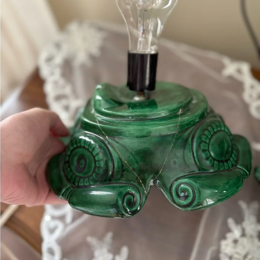 Vintage Atlantic Mold 1970s Ceramic Christmas Tree with Multi-Colored Lights - Picture 5 of 11
